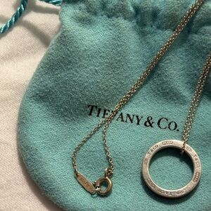 Tiffany & Co. Circular Silver Necklace